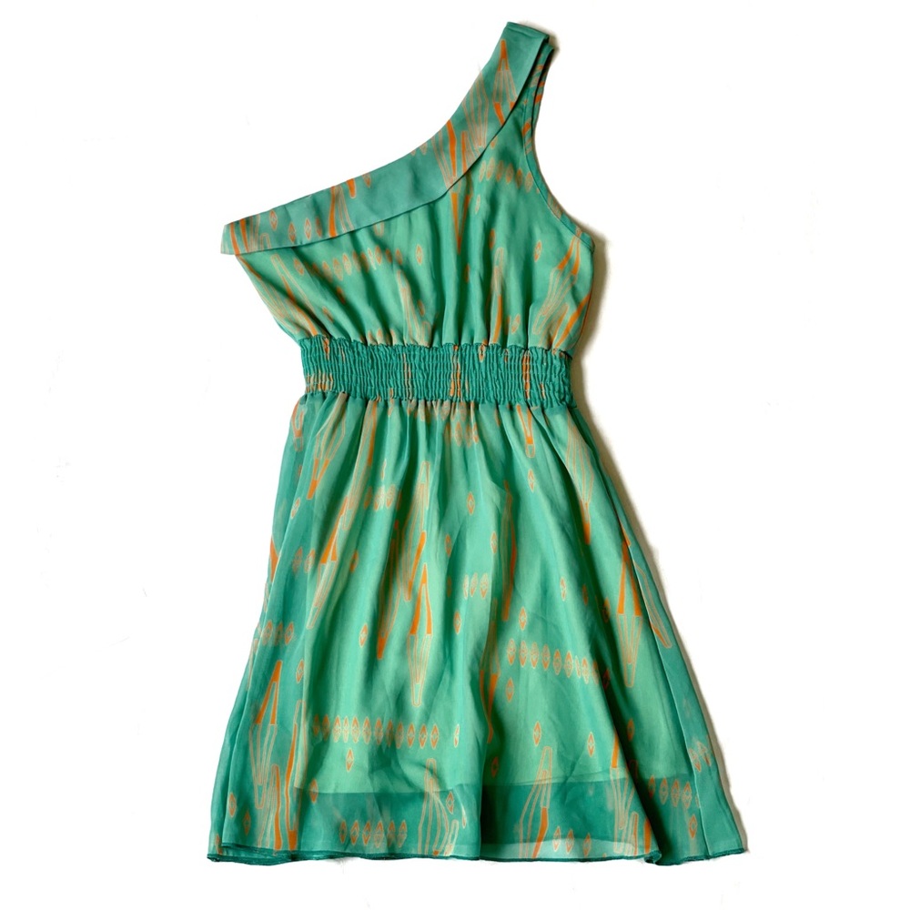 Final Touch Summer Green Dress